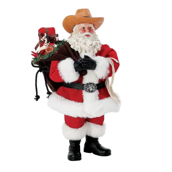 Department 56 New Santas<Rootin' Tootin' Christmas