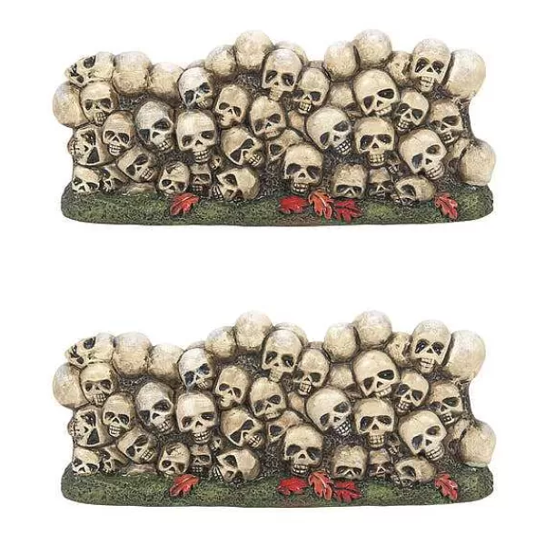 Department 56 Village Halloween Accessories<Scary Skeletons Wall St/2