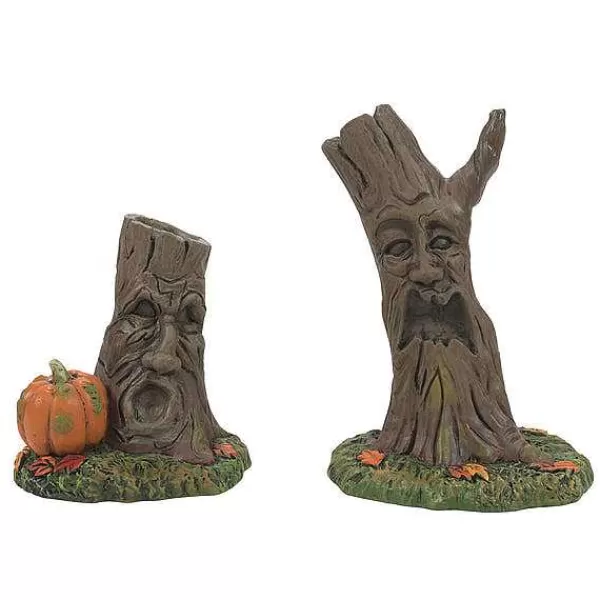 Department 56 Village Halloween Accessories<Scary Stumps St/2