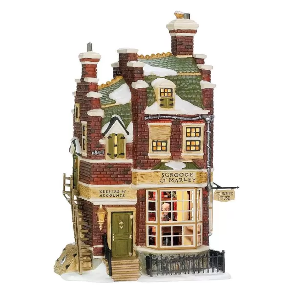 Department 56 Dickens A Christmas Carol<Scrooge & Marley's Counting Hs