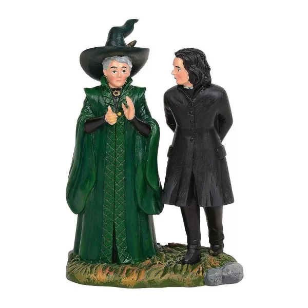 Department 56 Harry Potter Village<Snape & Mcgonagall