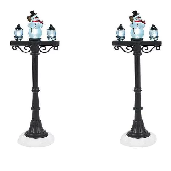 Department 56 Village Accessories<Snowman Street Lights