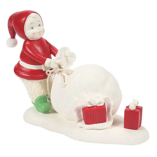 Department 56 Snowbabies Christmas Memories<Spilling Santa's Presents