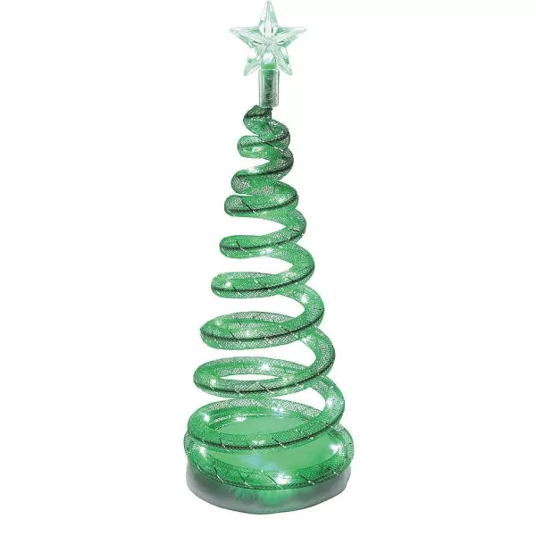 Department 56 Village Accessories<Spiralight Led Tree Green