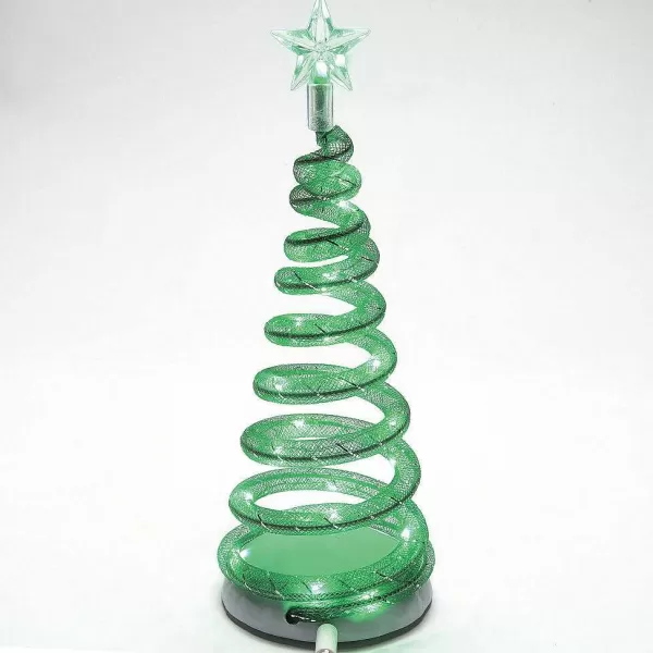 Department 56 Village Accessories<Spiralight Led Tree Green