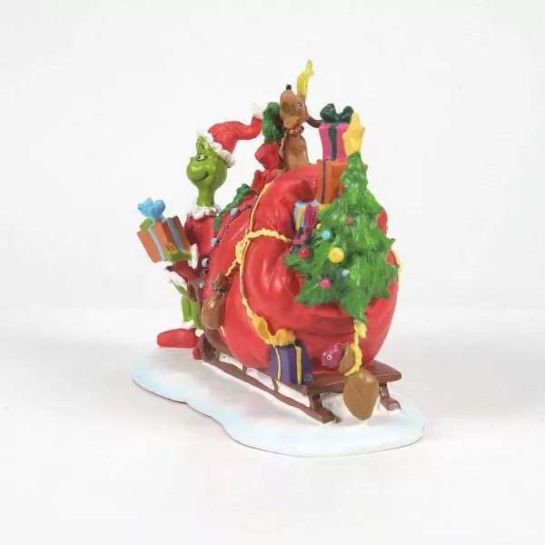 Department 56 Grinch Villages<The Grinch's Small Heart Grew