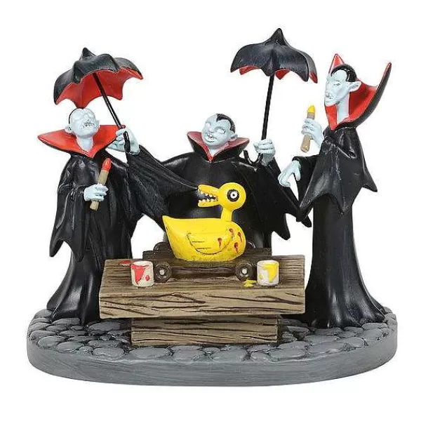 Department 56 Nightmare Before Christmas Village<Vampire Brothers Prepare Duck